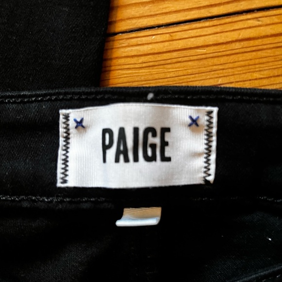 Paige Verdugo Ultra Skinny Black Jeans - Picture 4 of 5